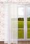 Preview: Gardinenschal USEDOM weiß im Skandi-Look Längsstreifen 140 x 245 cm mit Gardinenband