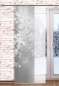 Mobile Preview: Schiebegardine EISKRISTALL 60x245cm Digitaldruck Wintergardine Raumteiler Schaufensterdeko Winter