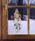 Preview: Fensterdeko mit Schneemann für das Kinderzimmer