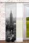 Preview: Flächengardine New York kombiniert mit transparenter Fläche