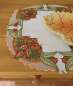 Preview: runde Tischdecke HERBSTIDYLLE edle Tischdecken aus Plauener Spitze ® im Landhausstil