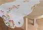 Mobile Preview: Herbsttischdecke IGEL MIT DRACHEN oval rustikale Tischdecken aus Plauener Spitze ® Landhausdeko