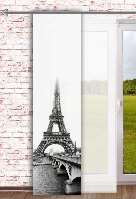 Schiebevorhang, Schiebegardine PARIS 60x245cm