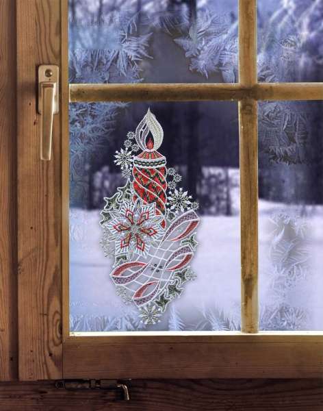 Fensterbild Advent