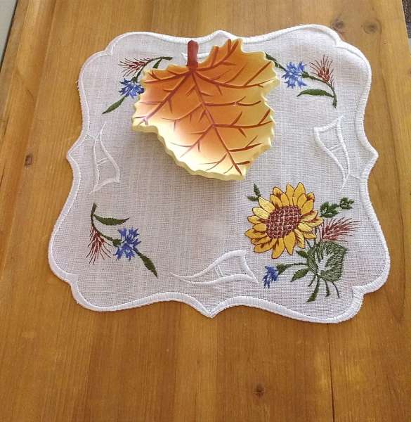 Herbst-Tischdecke Sonnenblumen
